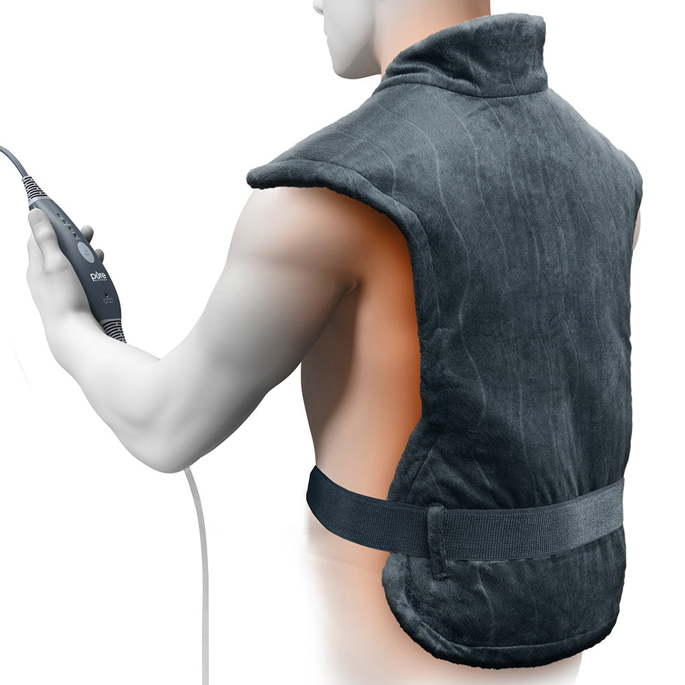 PureRelief® Pro Far Infrared Back Neck Heating Pad Pure