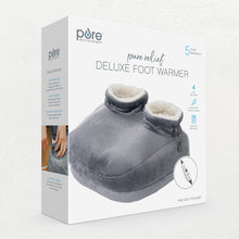 Load image into Gallery viewer, Pure Enrichment® PureRelief™ Deluxe Foot Warmer Packaging Image