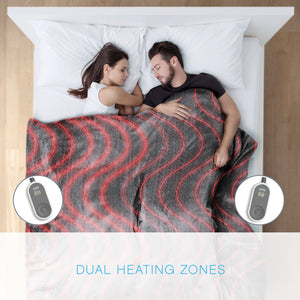 PureRelief® Deluxe Heated Blanket Pure Enrichment® Official Site