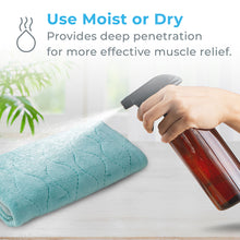 Load image into Gallery viewer, Pure Enrichment PureRelief Plush Designer Heating Pad (Aqua Stone) | Use Moist or Dry - Provides Deep Penetration For More Effective Muscle Relief