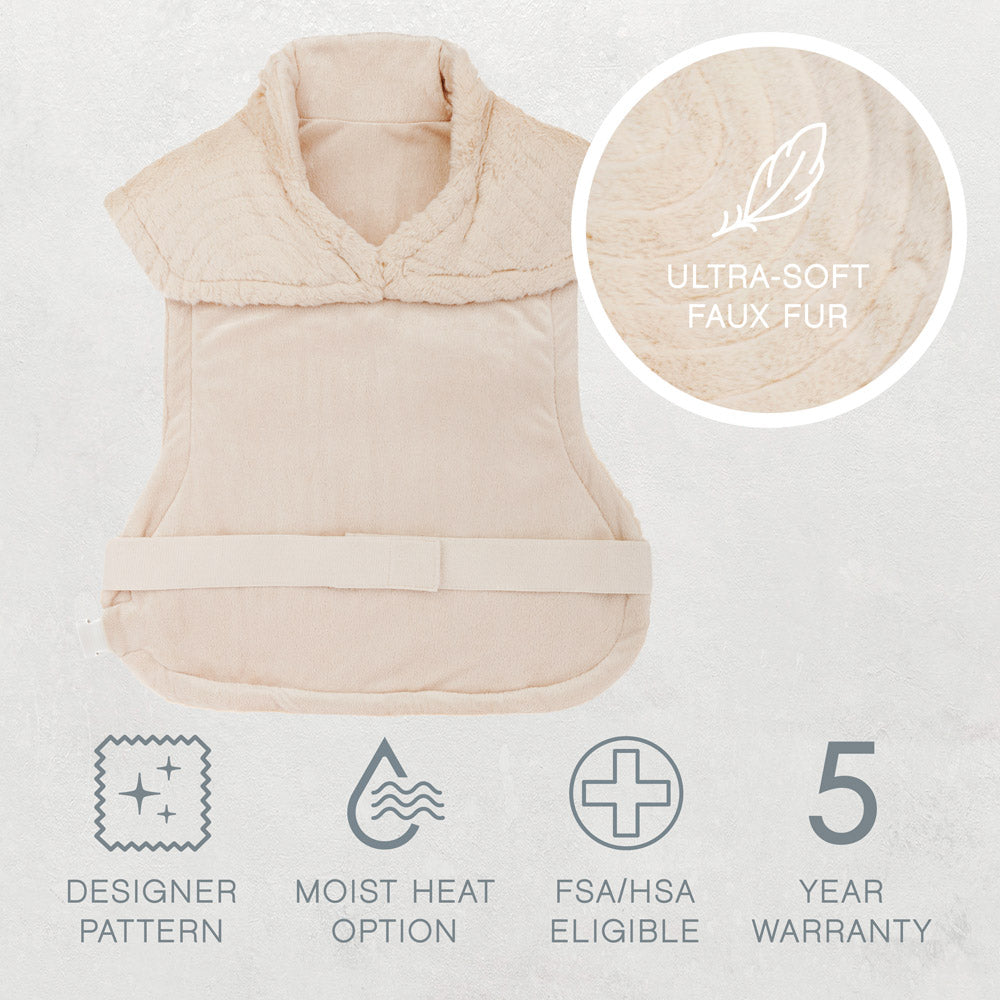PureRadiance™ Back & Neck Luxury Heating Pad Pure Enrichment®