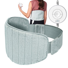 Load image into Gallery viewer, PureRadiance™ Lumbar &amp; Abdominal Luxury Heating Pad | Pure Enrichment®