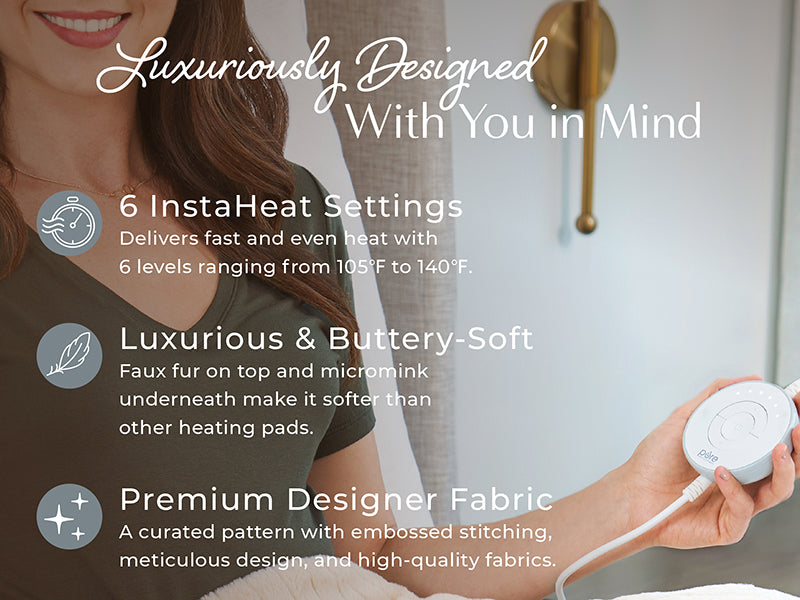 PureRadiance™ Ultra-Wide Luxury Heating Pad | Pure Enrichment®