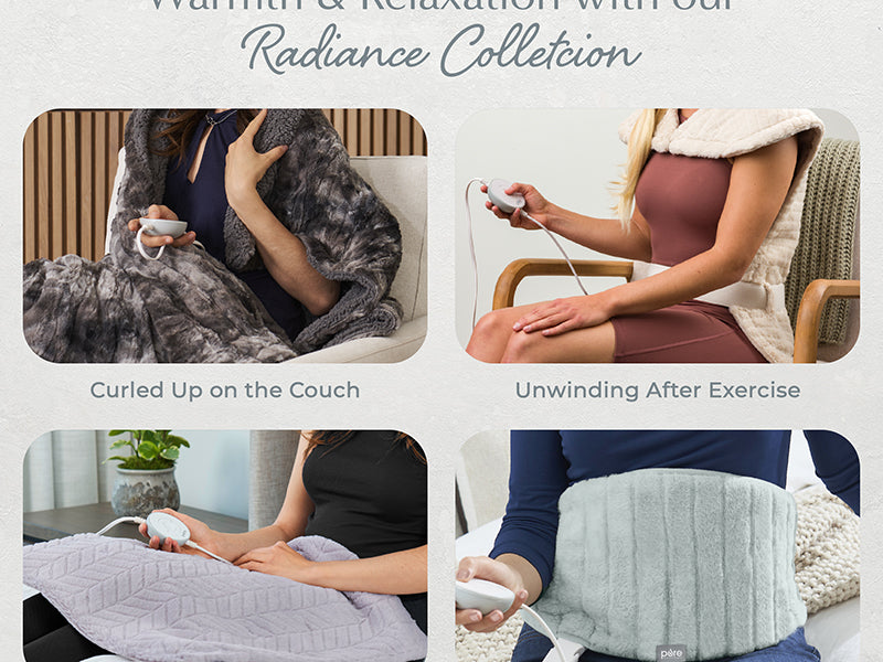 PureRadiance™ Ultra-Wide Luxury Heating Pad | Pure Enrichment®