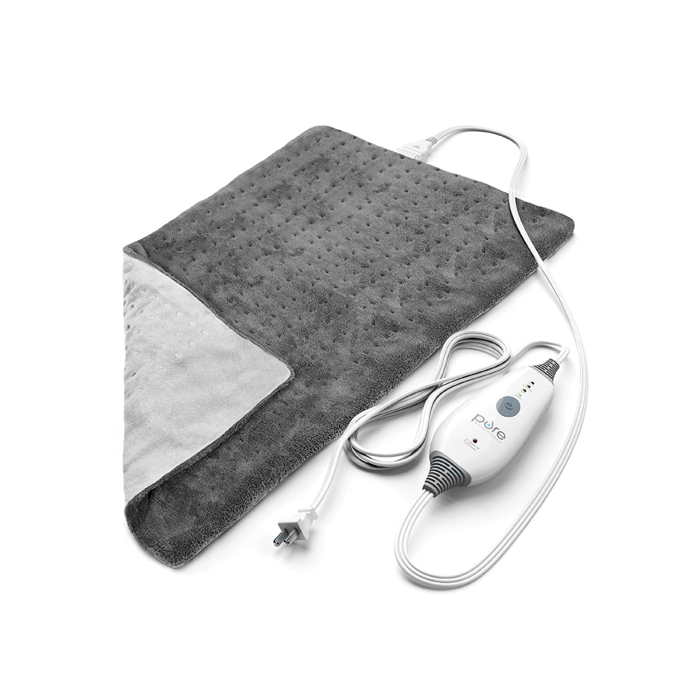 PureRelief® Deluxe Heating Pad - Gray