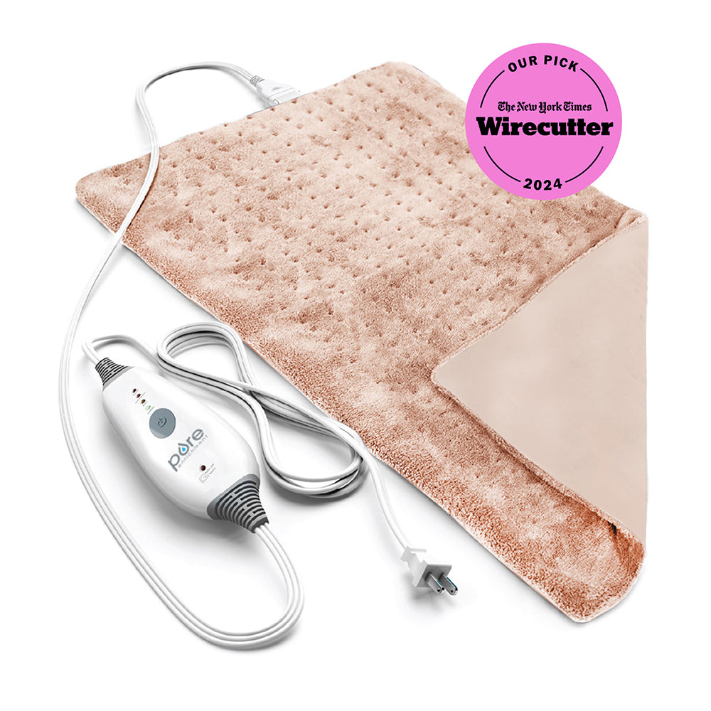 PureRelief® Deluxe Heating Pad - Mauve