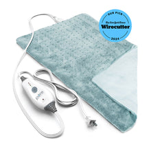 Load image into Gallery viewer, PureRelief® Deluxe Heating Pad - Sea Glass