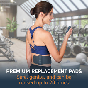 PurePulse™ Go Reusable Electrode Gel Pads - 5 Pack (10 Total Pads) | Pure Enrichment®