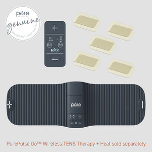 PurePulse™ Go Reusable Electrode Gel Pads - 5 Pack (10 Total Pads) | Pure Enrichment®