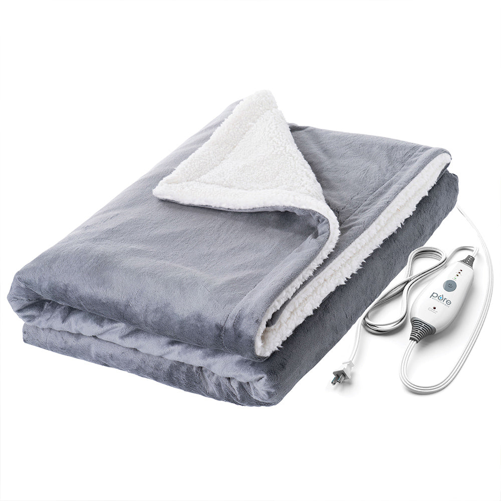 WeightedWarmth™ Weighted Throw Blanket with Heat Pure Enrichment®