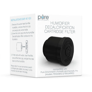 HUME™ XL & Pro Ultrasonic Cool Mist (PEHUMEXL & PEHUMPRO) - Humidifier Decalcification Cartridge Filter - Packaging Image