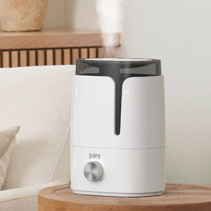 HUME™ Ultrasonic Cool Mist Humidifier (PEHUME) - Humidifier Decalcification Cartridge Filter - Lifestyle Image