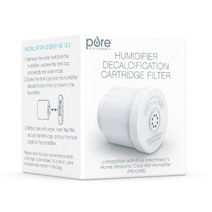 HUME™ Ultrasonic Cool Mist Humidifier (PEHUME) - Humidifier Decalcification Cartridge Filter - Packaging Image