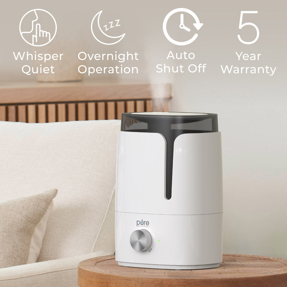 HUME™ Ultrasonic Cool Mist Humidifier | Pure Enrichment®