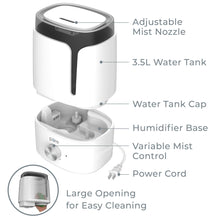 Load image into Gallery viewer, Pure Enrichment® HUME™ Ultrasonic Cool Mist Humidifier