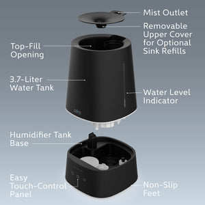 HUME™ Max Top Fill Humidifier | Pure Enrichment®