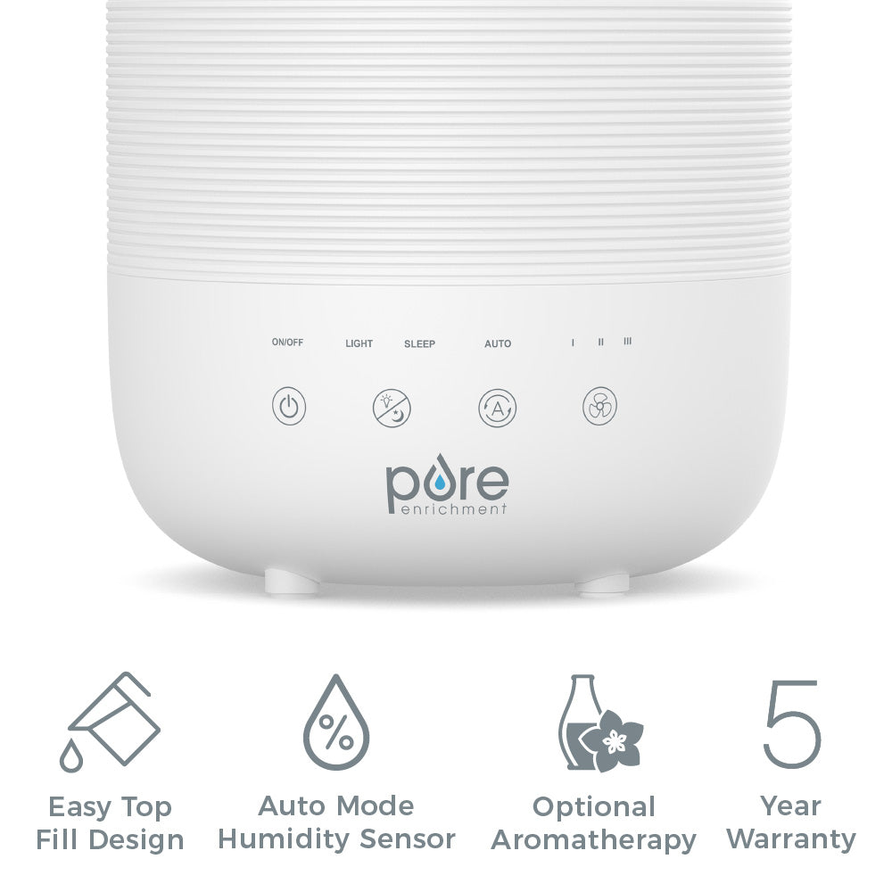 HUME™ Sense 2-Pack Bundle - 2 Humidifiers, 2 Filters, & 20 Scent Pads ...