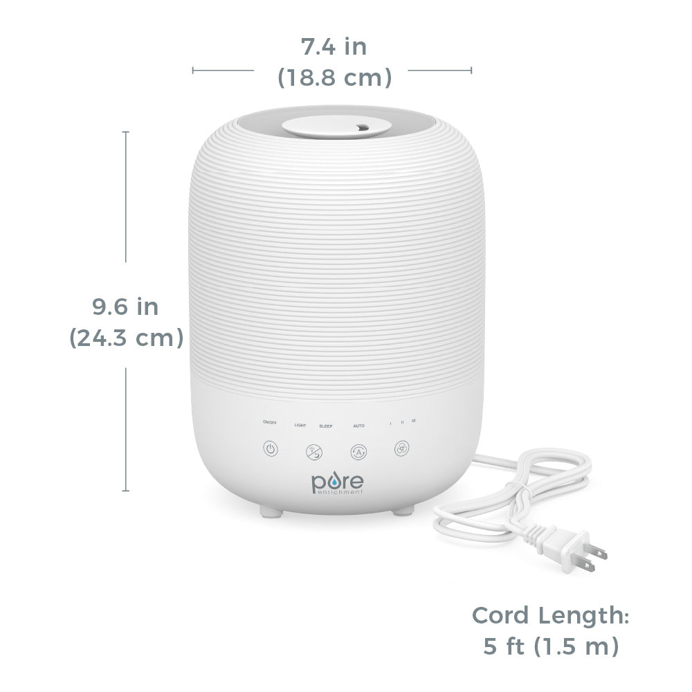 HUME™ Sense 2-Pack Bundle - 2 Humidifiers, 2 Filters, & 20 Scent Pads ...