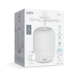 HUME™ Sense Bundle - 1 Humidifier, 1 Filter, & 10 Scent Pads | Pure Enrichment®
