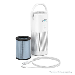 PureZone™ Mini Air Purifier (PEPERSAP) - Replacement Filter - Filter With Air Purifier Image. PureZone Mini sold separately