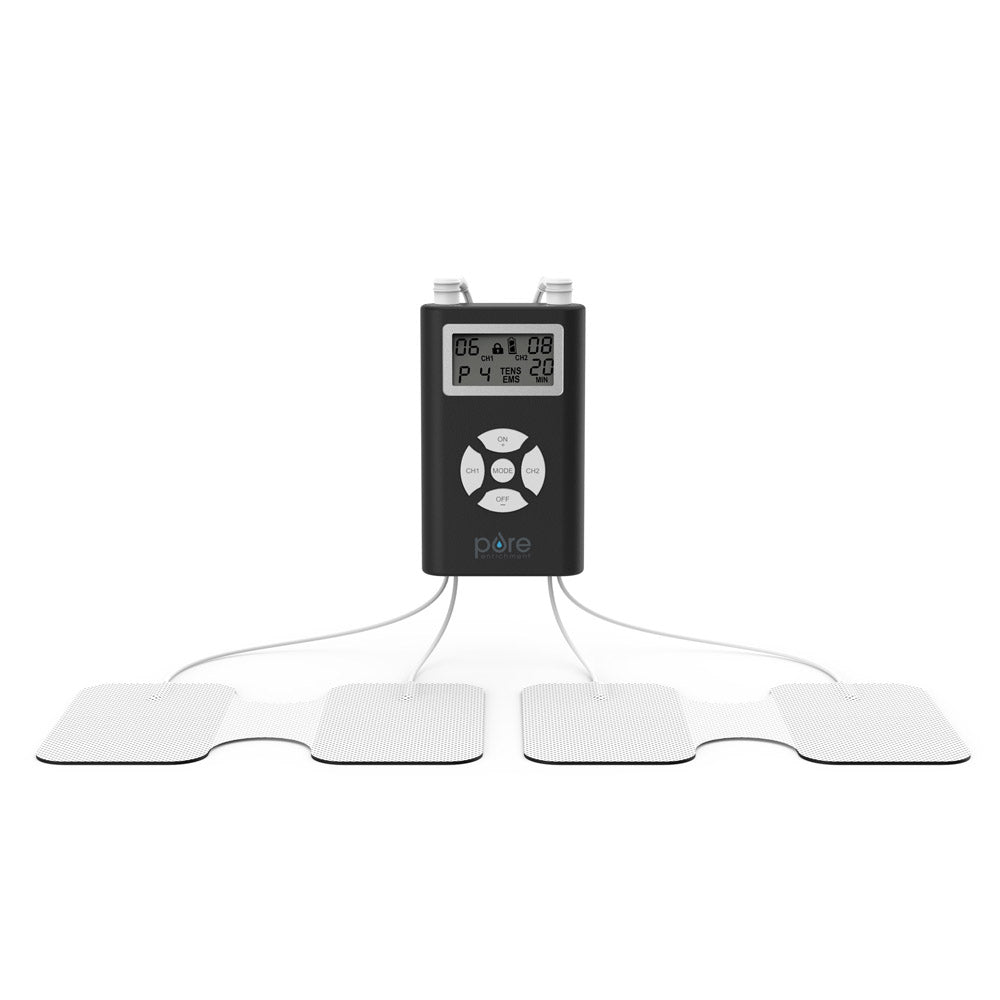 PurePulse™ Duo TENS and EMS Combo Muscle Stimulator | Pure Enrichment®
