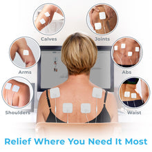 Load image into Gallery viewer, Pure Enrichment® PurePulse™ TENS Electronic Pulse Stimulator. ideal for your shoulders, arms, calves, joints, abs, and waist.