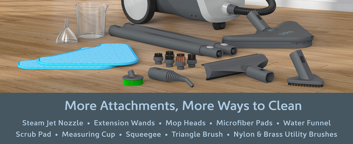 PureClean™ XL Rolling Steam Cleaner | Pure Enrichment®