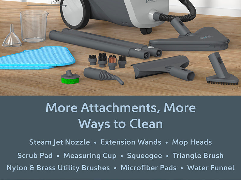 PureClean™ XL Rolling Steam Cleaner | Pure Enrichment®