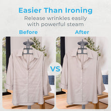 Load image into Gallery viewer, PureSteam™ XL Standing Fabric Steamer | Easier Than Ironing to release wrinkles easily with powerful steam
