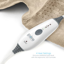 Load image into Gallery viewer, PureRelief Ultra-Wide Heating Pad - 4 Heat Settings - Find Your Preferred Heat Level With The Ergonomic LED Controller
