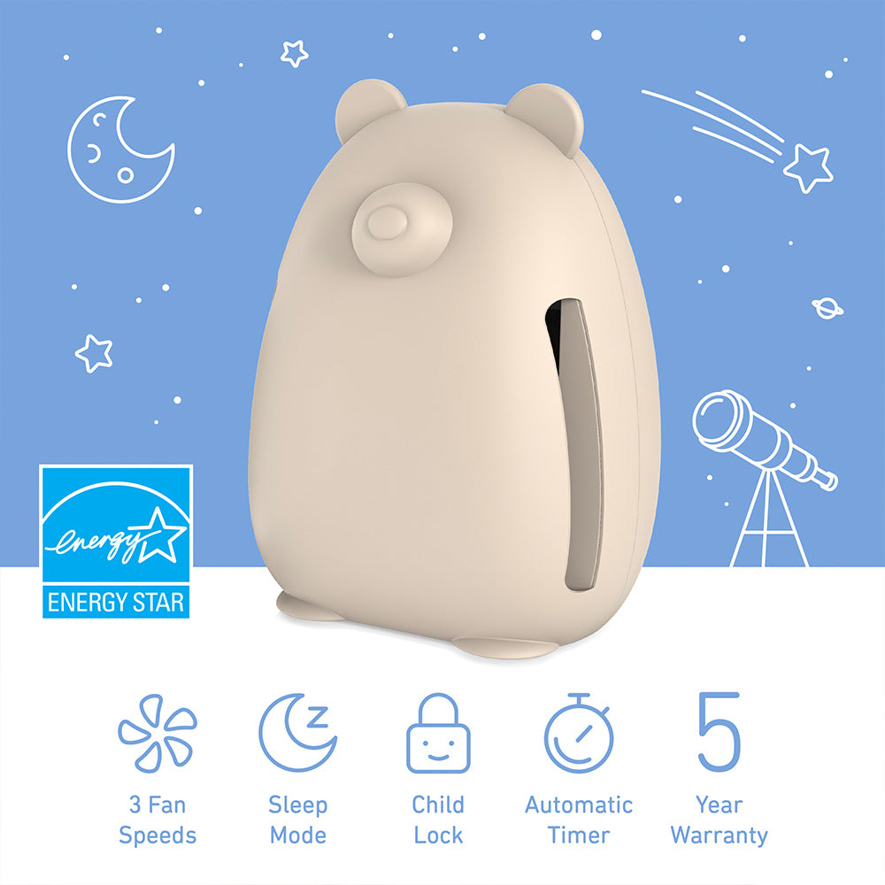 Load image into Gallery viewer, PureZone™ Kids Bear Air Purifier - Sweet Oat