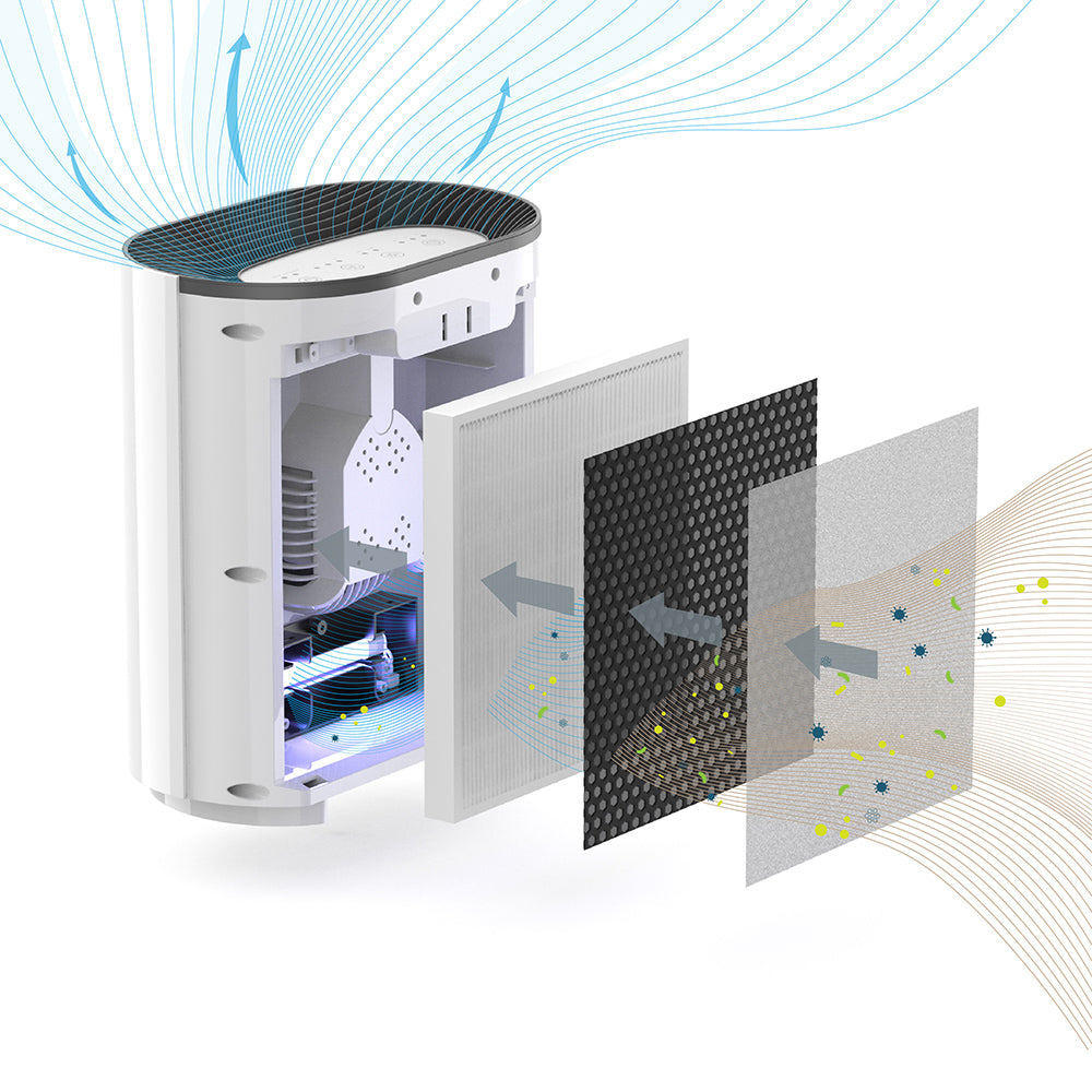 Load image into Gallery viewer, PureZone™ Air Purifier Replacement Filter | Genuine Pure Enrichment® Replacement Filter