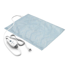 Load image into Gallery viewer, PureRelief® Express Designer Series Heating Pad | Cerulean Diamond