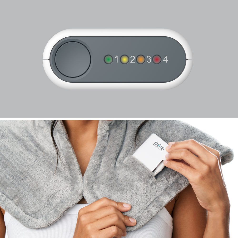 Load image into Gallery viewer, PureRelief™ Cordless Neck and Shoulder Heating Pad