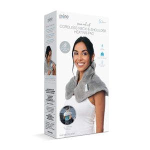 PureRelief® Cordless Neck and Shoulder Heating Pad