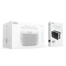 Load image into Gallery viewer, PureZone™ Breeze Tabletop Air Purifier &amp; Replacement Filter Bundle