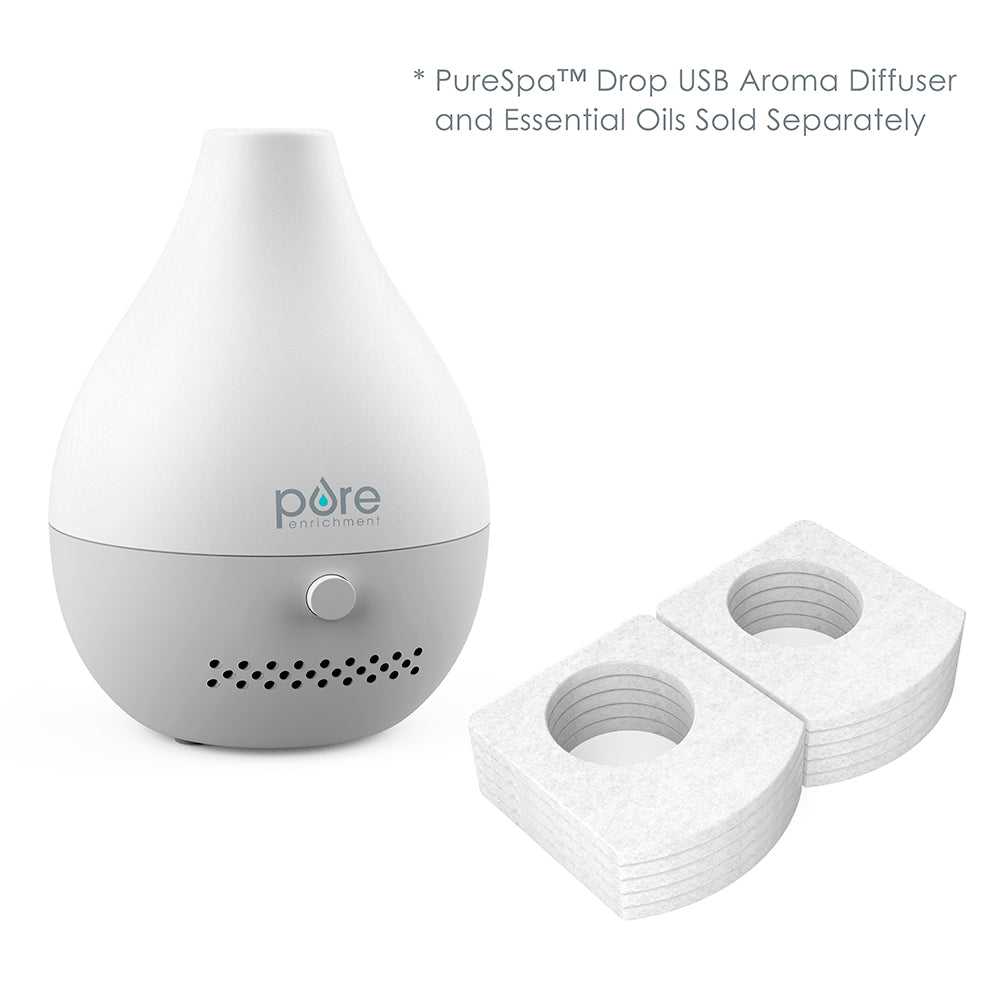 Load image into Gallery viewer, PureSpa™ Drop USB Aroma Diffuser Refill Pads (10-Pack)