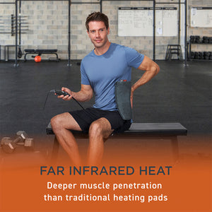 Pure Enrichment® PureRelief® Pro Far Infrared XL Heating Pad with Far Infrared Heat for Deeper Muscle Penetration.