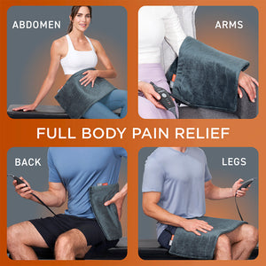 Pure Enrichment® PureRelief® Pro Far Infrared XL Heating Pad. Full Body Pain Relief. 
