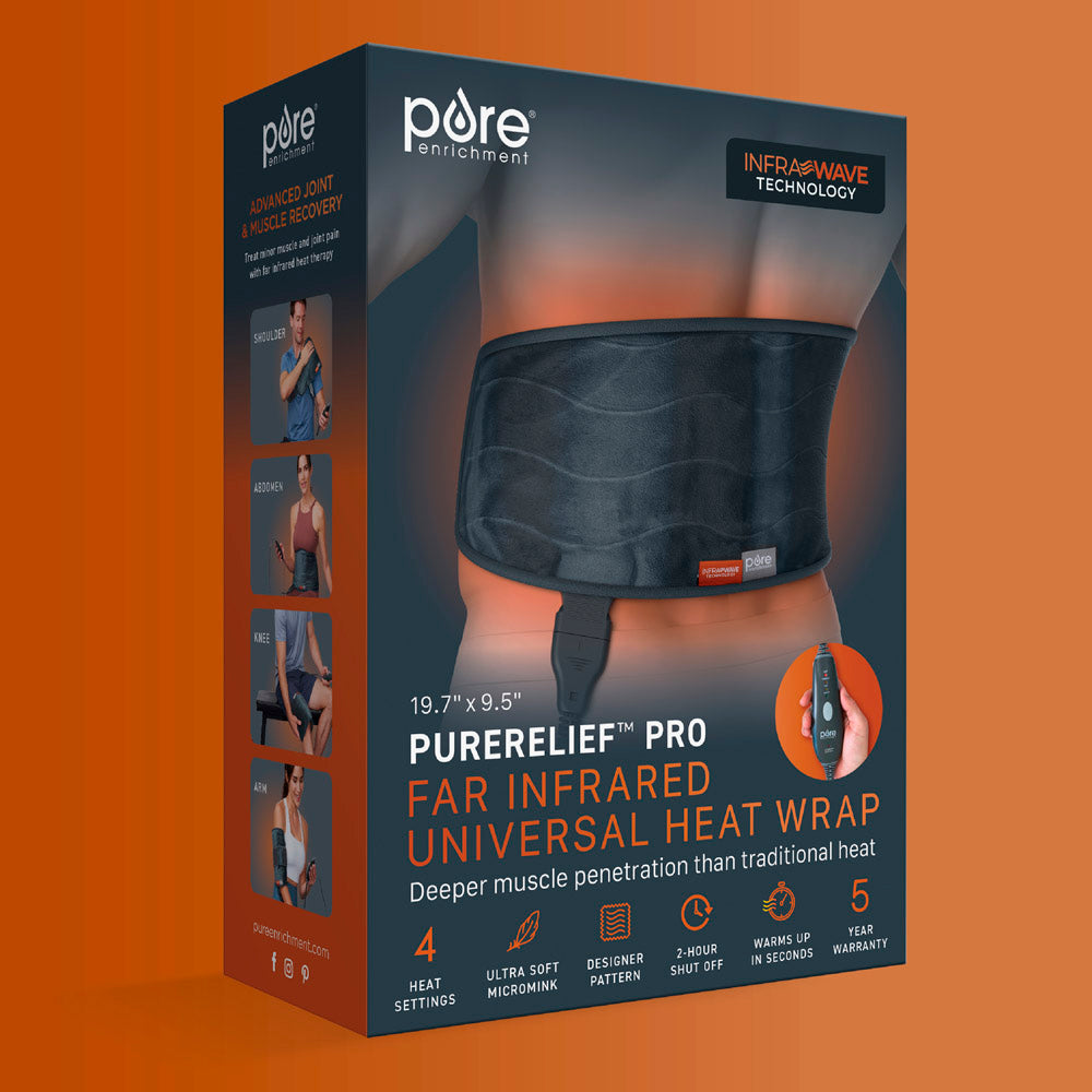 Load image into Gallery viewer, Pure Enrichment® PureRelief™ Pro Far Infrared Universal Heat Wrap
