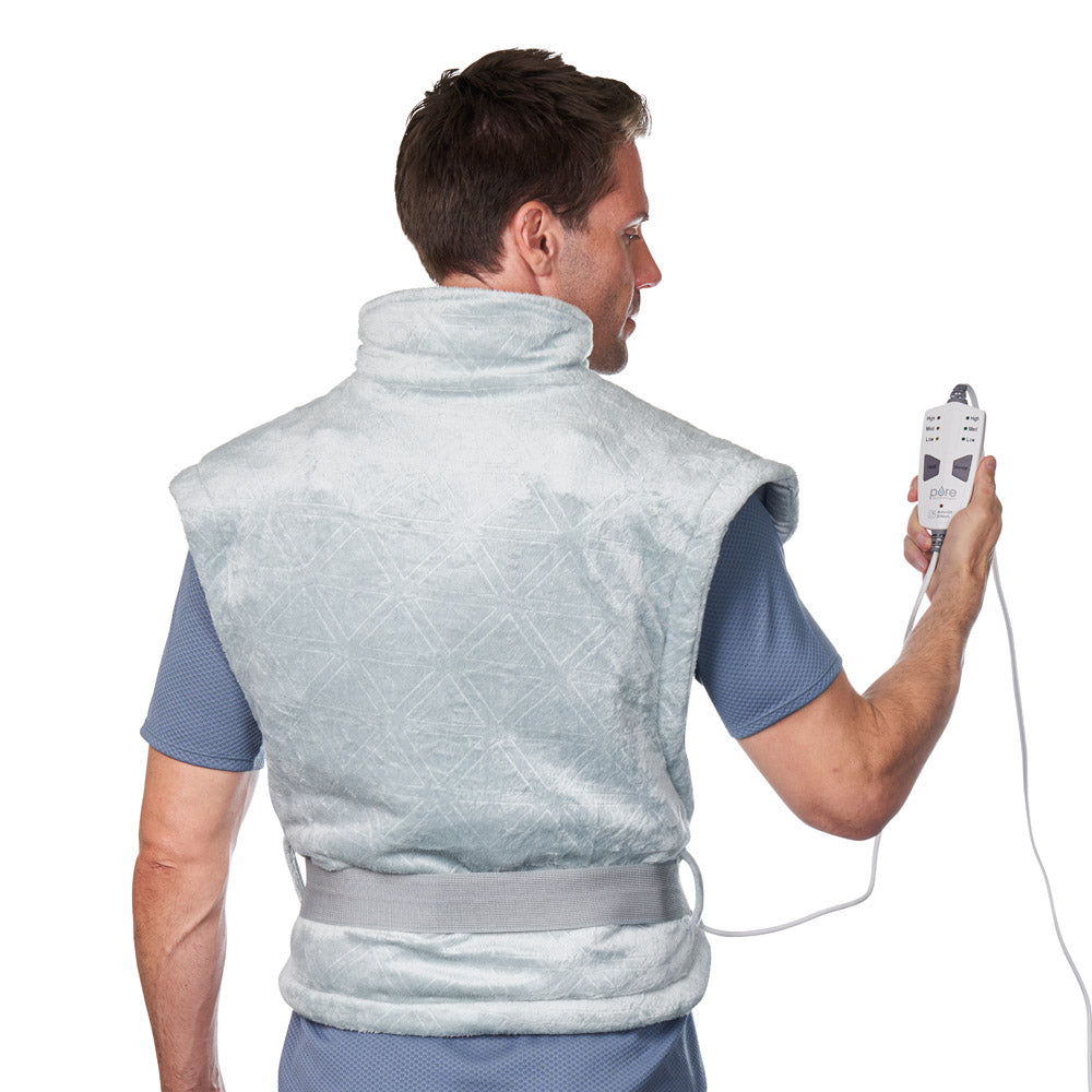 WeightedWarmth™ 3-in-1 Back & Neck Heating Pad | Pure Enrichment®