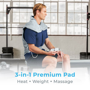 WeightedWarmth 3-in-1 Back & Neck Heating Pad | Pure Enrichment WeightedWarmth 3-in-1 Back & Neck Heating Pad | Pure Enrichment