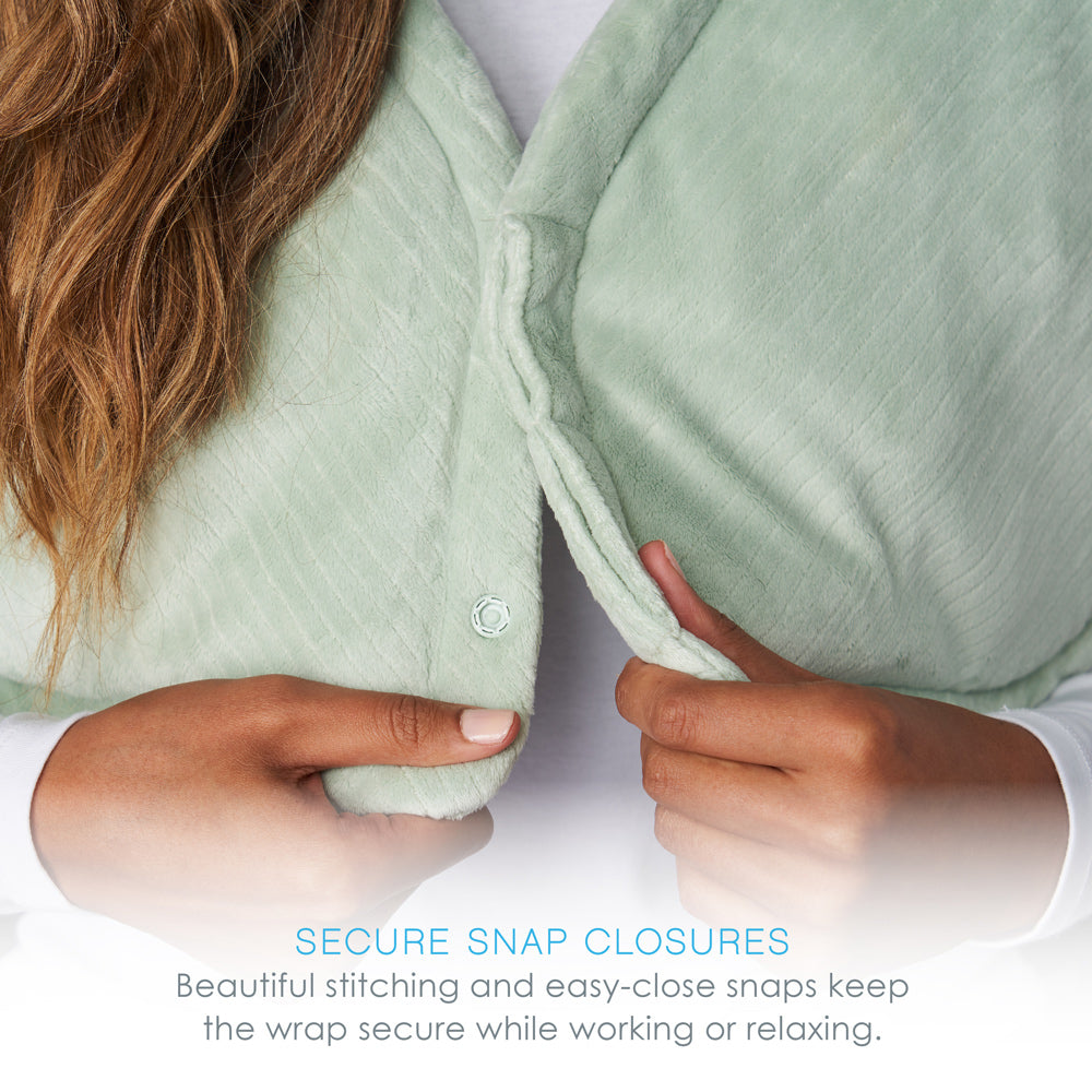 Load image into Gallery viewer, WeightedWarmth™ Weighted Neck and Shoulder Heating Pad | Pure Enrichment®