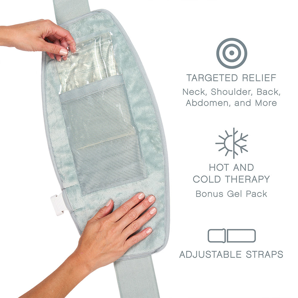 Load image into Gallery viewer, PureRadiance™ Lumbar &amp; Abdominal Luxury Heating Pad | Pure Enrichment®