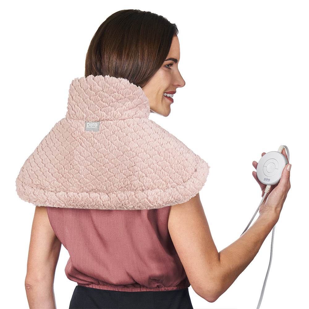 Load image into Gallery viewer, PureRadiance™ Neck &amp; Shoulder Luxury Heating Pad | Pure Enrichment®