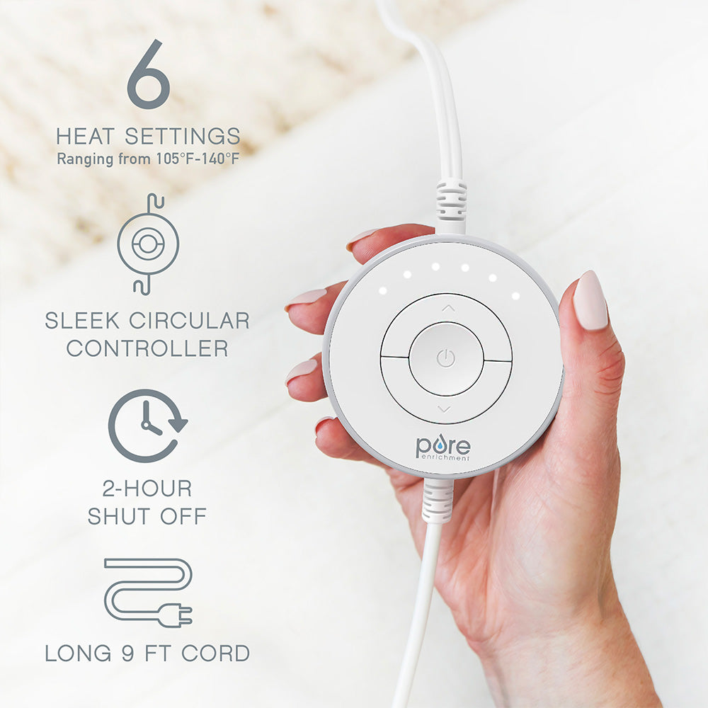 Load image into Gallery viewer, PureRadiance™ Neck &amp; Shoulder Luxury Heating Pad  | Pure Enrichment®