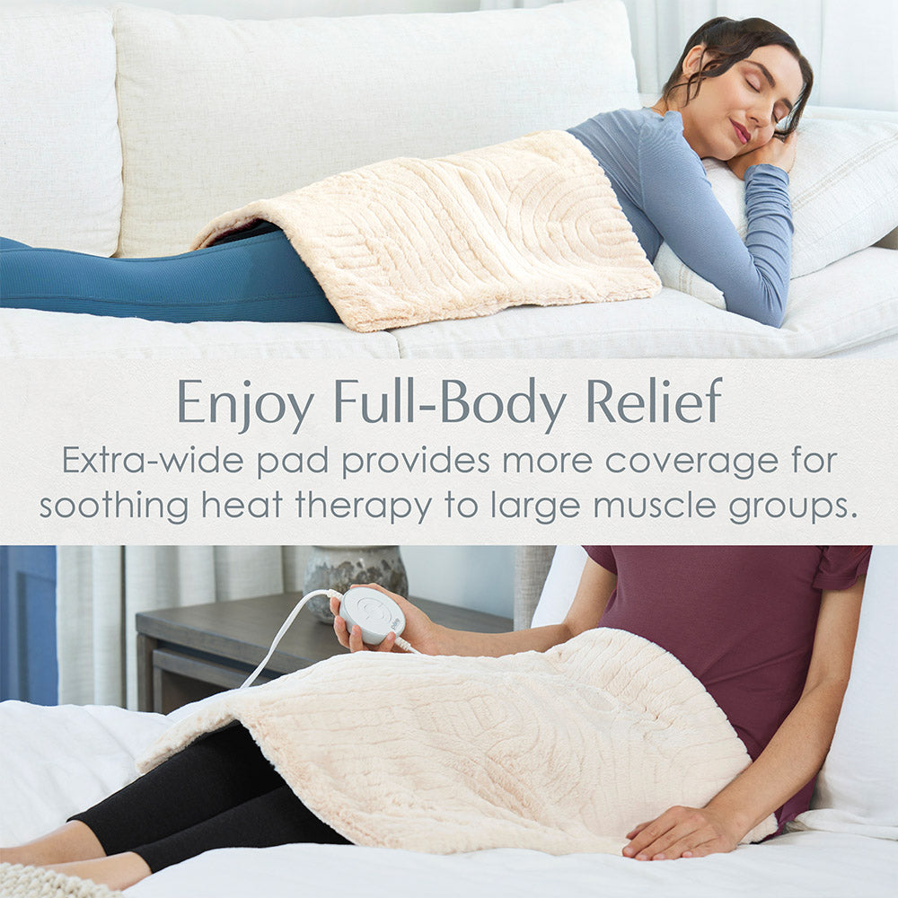 PureRadiance™ Ultra-Wide Luxury Heating Pad | Pure Enrichment®