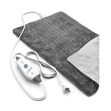 Load image into Gallery viewer, PureRelief® Deluxe Heating Pad - Charcoal Gray
