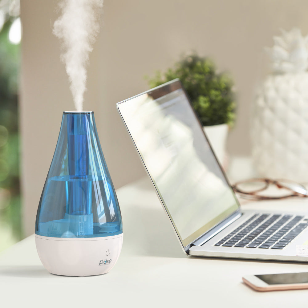 MistAire™ Studio & Ultrasonic Cool Mist Humidifier Bundle | Pure ...