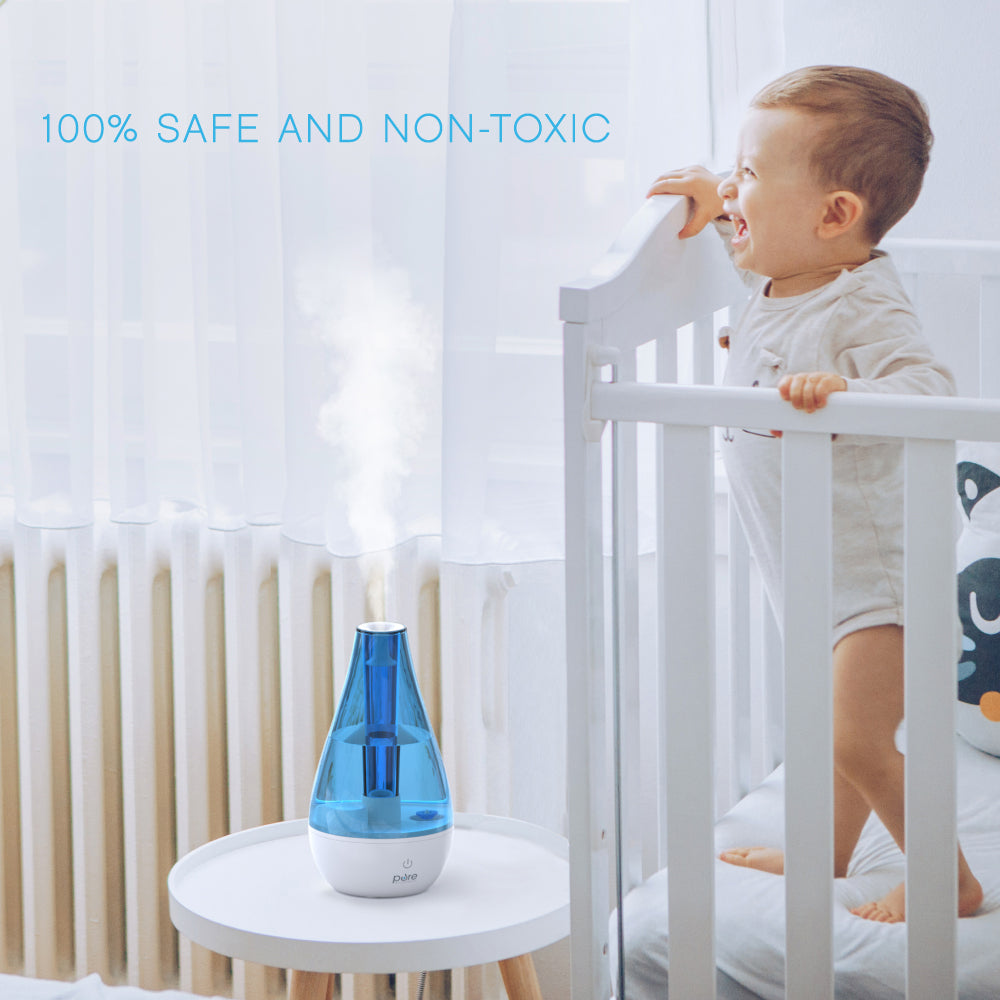MistAire™ Studio & Ultrasonic Cool Mist Humidifier Bundle | Pure ...